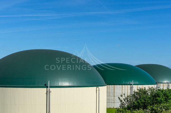 Covers for biogas